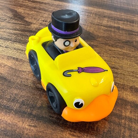 Little People Other - Little People DC Super Friends Penguin Duck Car Wheelies